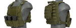Ca-301Gn Nylon Molle Tactical Vest (Od Green) Airsoft Gun / Accessories