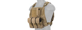 CA-301TN Nylon Molle Tactical Vest (Tan) Airsoft Gun / Accessories
