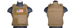 CA-302TN Nylon Body Armor Tactical Vest (Tan) Airsoft Gun / Accessories