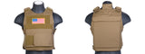 CA-302TN Nylon Body Armor Tactical Vest (Tan) Airsoft Gun / Accessories