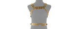 Lancer Tactical Adaptive Multi-Purpose Slim Chest Rig (Tan) Airsoft Gun / Accessories