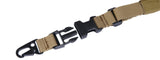 Lancer Tactical CA-326T QD Single Point Sling in Tan