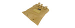 Ca-341Tn Airsoft Large Foldable Mountable Dump Pouch (Tan)