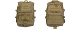 Lancer Tactical CA-357T Tactical Laptop Backpack, Tan