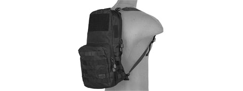 Ca-880Bn 1000D Nylon Tactical Molle Hydration Backpack (Black)