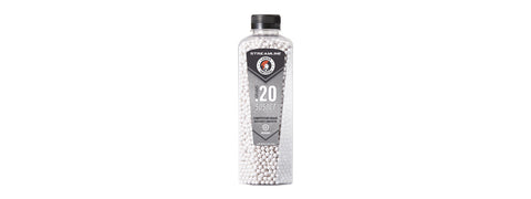Lancer Tactical 5050 Round 0.20g Streamline Competition Grade BB Bottle (Color: White)