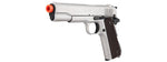 Double Bell M1911 GBB Airsoft Pistol Type 1 - Low Velocity (Silver)