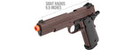 Double Bell M1911 CO2 Blowback Airsoft Pistol [Polymer] (CRIMSON BROWN)