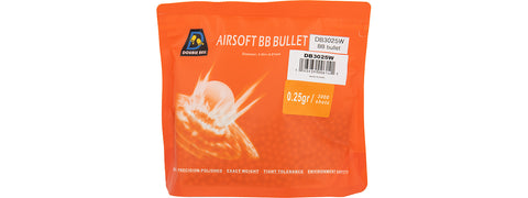 Double Bell 0.25G Airsoft BBs [3000rds] (WHITE)