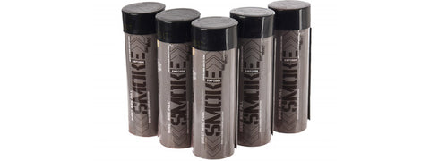 Enola Gaye Airsoft Burst Tactical Smoke Grenade Pack of 5 (Color: Black)