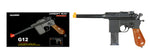 Airsoft Gun UK Arms Airsoft G12 Spring Metal Pistol Barrel Extension Black