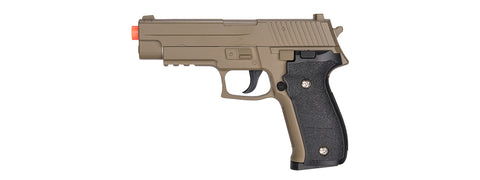 G26D 260 Fps Full Size Metal Airsoft Spring Pistol Tactical Hand Gun W/ 6Mm Bb Bbs