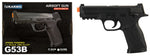 UK ARMS G53 Airsoft Spring Pistol (Black)