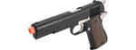 Golden Eagle IMF 3306 1911A1 Gas Blowback Airsoft Pistol (BLACK / SILVER) Airsoft Gun Pistol