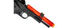 Golden Eagle 3363 1911 Gas Blowback Pistol w/ Open Slide (Color: Black / Red Barrel) Airsoft Gun Pistol