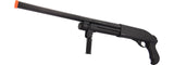 Golden Eagle M870 3/6-Shot Pump Action Gas Airsoft Shotgun w/ Forend Grip (Black)