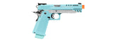 G&G GPM1911 CP Gas Blowback Airsoft Pistol (Color: Macaron Blue)