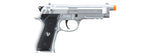 HFC Metal M9 Green Gas Powered Airsoft Pistol (Color: Silver)