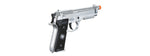 HFC Metal M9 Green Gas Powered Airsoft Pistol (Color: Silver)