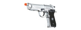 HFC Metal M9 Green Gas Powered Airsoft Pistol (Color: Silver)