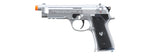 HFC Metal M9 Green Gas Powered Airsoft Pistol (Color: Silver)