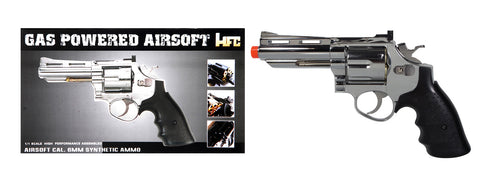 HFC HG-132C 357 Magnum Full Metal Gas Powered Airsoft Revolver
