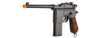 Hg-196 Gas Non-Blowback C96 "Box Cannon" Airsoft Pistol (Black)