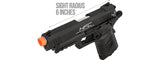 HFC HG-171 Tactical 1911 CO2 Blowback Pistol (BLACK)