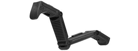 Amoeba Adjustable Angeled M-Lok Foregrip Handstop (Black)