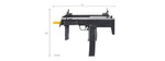 Elite Force H&K MP7 A1 Advanced Spring Powered Airsoft SMG (Color: Black)