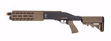 Elite Force Tri-shot CO2 M-LOK Airsoft Shotgun, Tan/Black