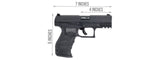 Umarex T4E Walther PPQ .43 Cal Paintball Pistol (Black)
