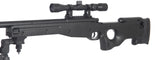 AGM IU-L96BAB Bolt Action Sniper Rifle w/ Scope & Bi-Pod (COLOR: BLACK)