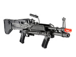 A&K IU-MK43-NB MK43 AEG Metal Gear, Full Metal Body, Integrated Bipod Airsoft Gun