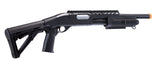 UK Arms IU-SXR2 Tactical Pump Shotgun w/ Adjustable Stock (Black) Airsoft Gun