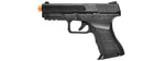 Kwa Airsoft Gbb Pistol Atpc Compact With Accessory Rail - Black