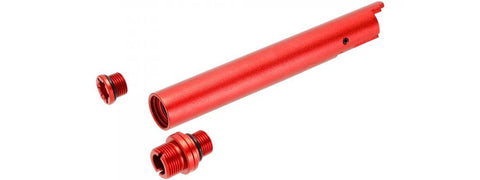 Laylax Hi-Capa 5.1 Non-Recoiling 2-Way Outer Barrel (Color: Red) Airsoft Accessories