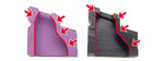 Laylax Nine Ball Aero Enhanced Rubber Magazine Gasket for Tokyo Marui HI-Capa/P226 Series Gas Blowback Pistols