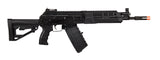 Lct Lck-16 Steel Aeg Rifle W/ Aster V2 Se Expert & Side-Folding Stock (Black)