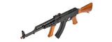 LCT-LCKM63-AEG LCT Real Wood Full Metal AK47 w/ Foregrip (Black / Wood)