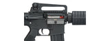 Lancer Tactical Airsoft Rifle Gun M933 Commando Gen2 330-345 FPS AEG Airsoft Rifle - BLACK