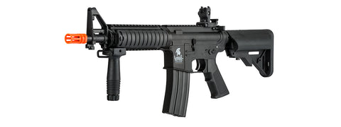Lancer Tactical Airsoft Rifle Gun MK 18 MOD 0 CQB 370-390 FPS Gen 2 Field AEG Airsoft Rifle - BLACK