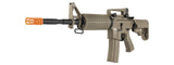 Lancer Tactical Airsoft Rifle Gun 370-395 FPS ProLine Series M4A1 Airsoft AEG - TAN
