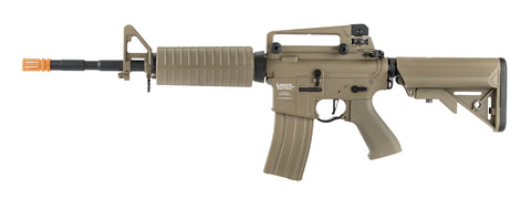 Airsoft Gun Metal Rifle LANCER TACTICAL LT-03 PROLINE SERIES M4A1 AIRSOFT AEG LOW FPS - TAN