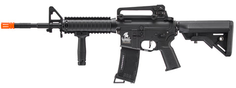 Lancer Tactical Gen 3 M4 SopMod Airsoft AEG Rifle (Color: Black) Airsoft Gun Guns