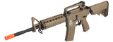 Lancer Tactical Airsoft Rifle Gun 370 - 395 FPS Hybrid Gen 2 M4 RIS Airsoft AEG (TAN)