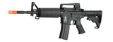Lancer Tactical Airsoft Rifle Gun G2 M4A1 370-395 FPS Carbine Airsoft AEG Rifle - BLACK