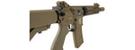 Lancer Tactical Airsoft Rifle Gun 370 - 395 FPS M4 SD Proline Series 9" Rail Airsoft AEG - TAN