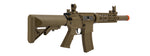 Lancer Tactical Airsoft Rifle Gun M4 370-390 FPS SD GEN 2 Polymer AEG Airsoft Rifle - TAN