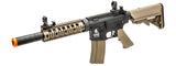 Lancer Tactical Gen 2 7" Nylon Polymer M4 Airsoft AEG w/ Mock Suppressor (Color: Black / Tan)